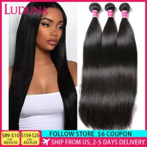 Luduna Straight Bundles Human Hair