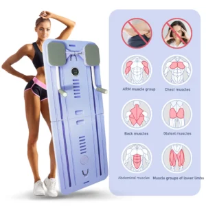 Multi-Functional Abdominal Exercise Board Auto-Rebound Fitness